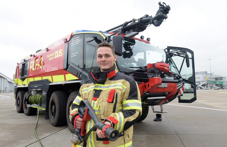 Flughafen-Feuerwehr: Chance für sportliche Bewerber