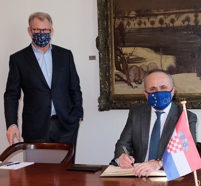 Kurz gemeldet: Besuch aus Kroatien