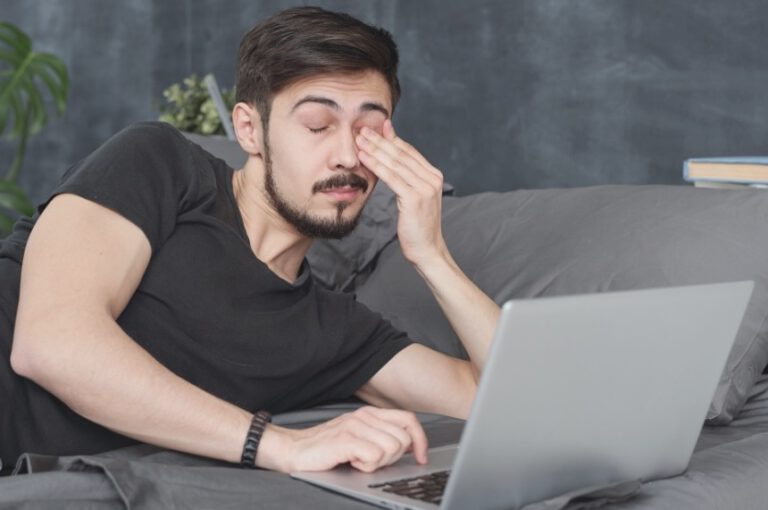 Wenn der Bildschirm müde macht