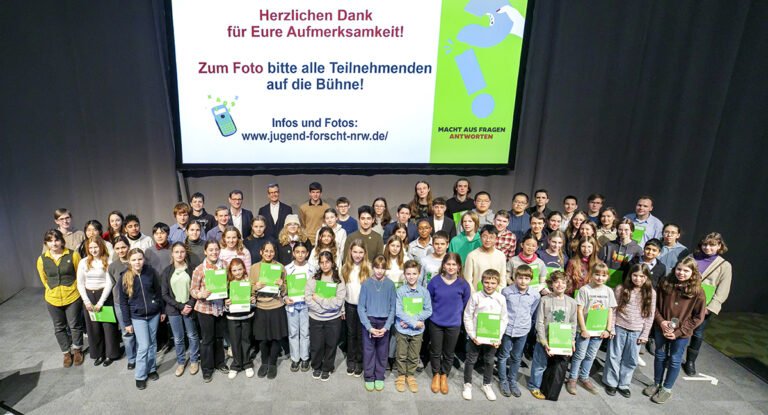 Der Wissenschaftsnachwuchs von morgen