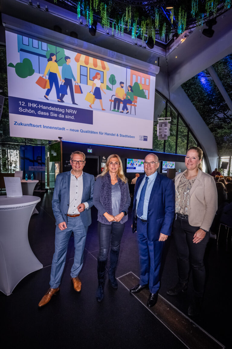 Innenstädte als Zukunftsorte: 12. IHK-Handelstag NRW