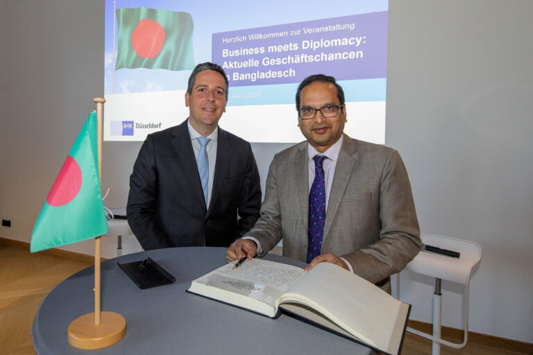 Business meets Diplomacy – Aktuelle Geschäftschancen in Bangladesch