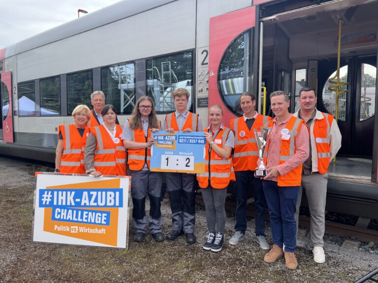 IHK-Azubi-Challenge bei der Regiobahn